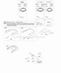 Alternator Ignition Diagram and Parts List for 445777-0112-E3  Briggs and Stratton Engine
